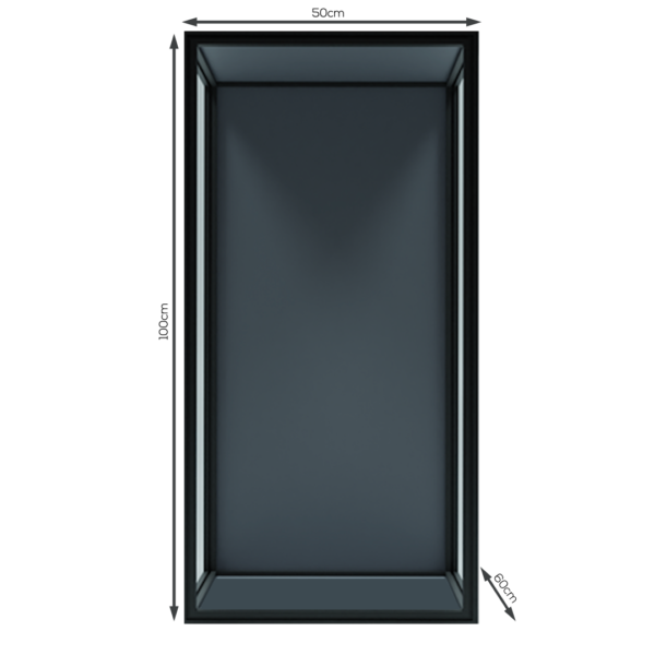 Vitrine Premium Plexiglas | TOKYO | L50 x P60 x H100 CM – Image 2