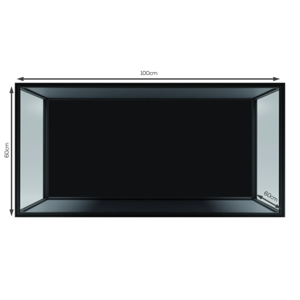 Vitrine Premium Plexiglas | TOKYO | L100 x P60 x H60 – Image 2