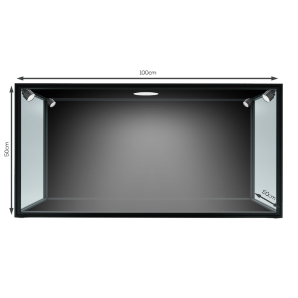Vitrine Premium Plexiglas | TOKYO | L100 x P50 x H50