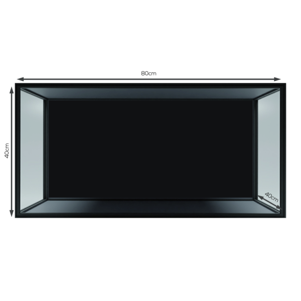 Vitrine Premium Plexiglas | TOKYO | L80 x P40 x H40 CM – Image 2